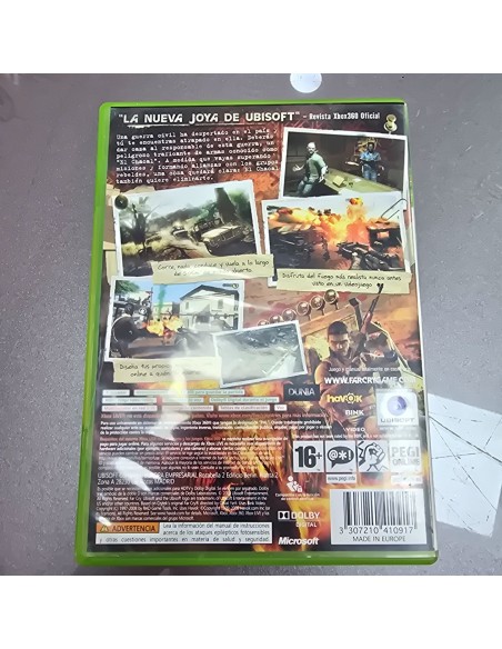 7-7-86725-3-Videojuego Xbox 360 Far Cry 2 (SP) 