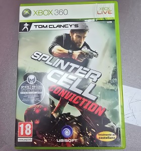 7-7-86724-1-Videojuego Xbox 360 Splinter Cell Double Agent (SP) 
