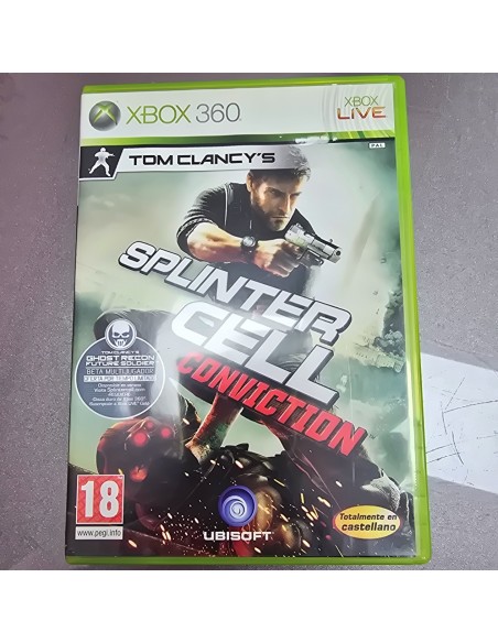 7-7-86724-1-Videojuego Xbox 360 Splinter Cell Double Agent (SP) 