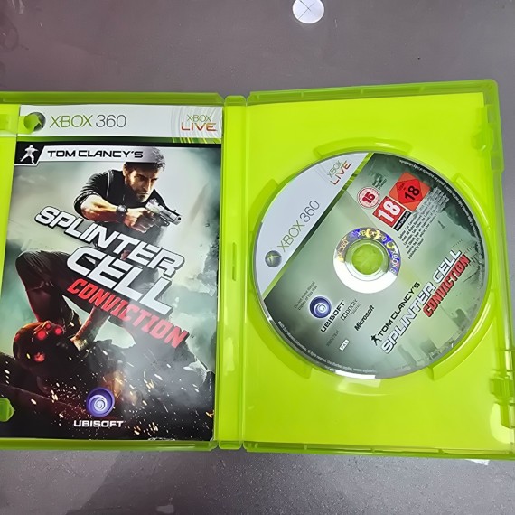 7-7-86724-2-Videojuego Xbox 360 Splinter Cell Double Agent (SP) 