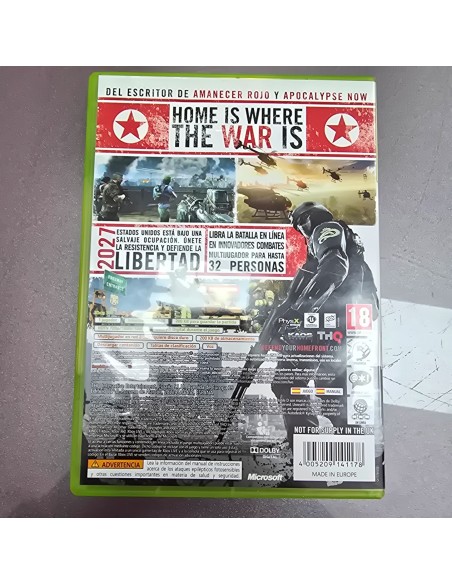 7-7-86719-3-Videojuego Xbox 360 Homefront Xbox360 (SP) 