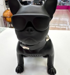 1-1-271916-1-Sonido Altavoz Multimedia Bluetooth Forma de Perro Negro