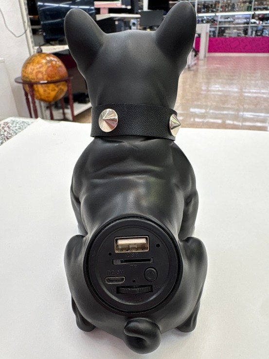 1-1-271916-2-Sonido Altavoz Multimedia Bluetooth Forma de Perro Negro