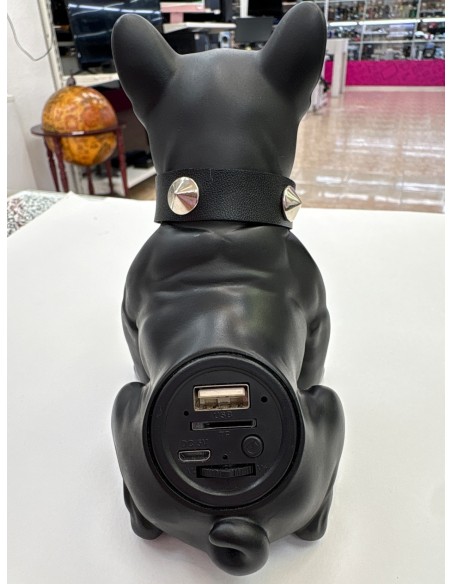 1-1-271916-2-Sonido Altavoz Multimedia Bluetooth Forma de Perro Negro