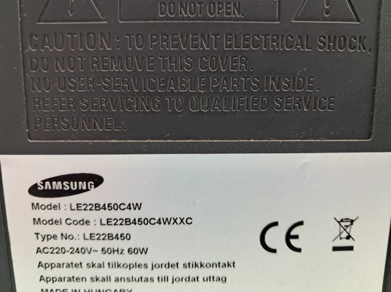 6-6-168752-3-Televisor LCD Samsung LE22b450c4w