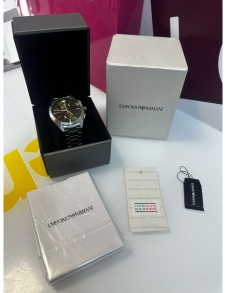 9-9-77272-1-Reloj Pulsera Caballero Emporio Armani AR-11480 007 Verde 