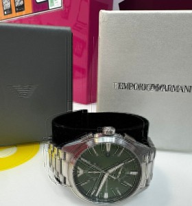 9-9-77272-1-Reloj Pulsera Caballero Emporio Armani AR-11480 007 Verde  2