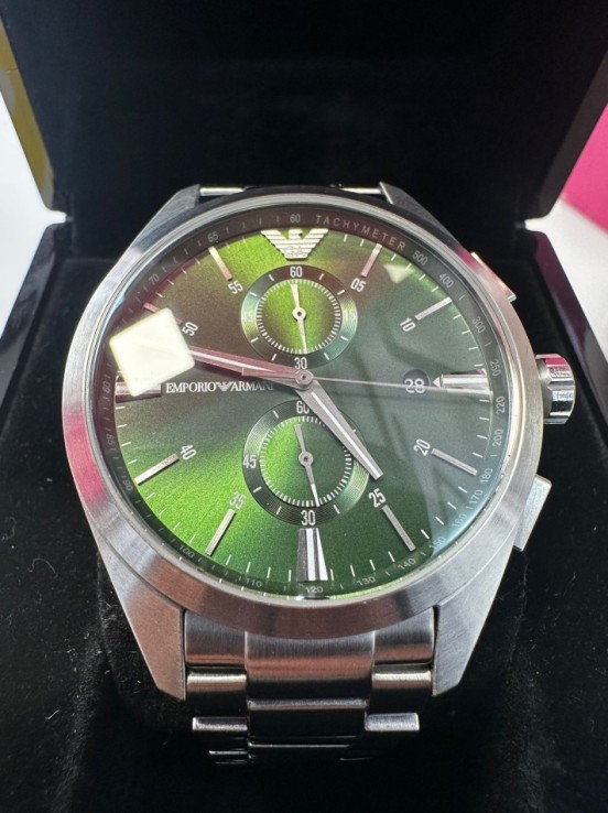 9-9-77272-3-Reloj Pulsera Caballero Emporio Armani AR-11480 007 Verde 