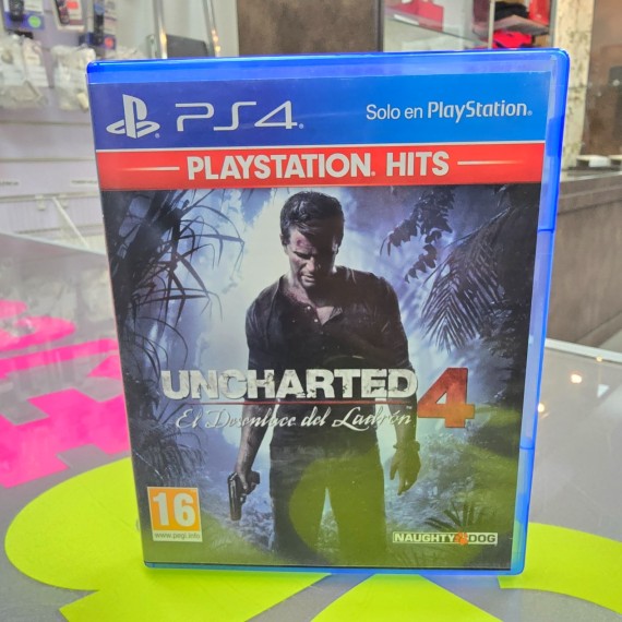 7-7-86769-1-Videojuego PS4 Uncharted 4 El Desenlace Del Ladron
