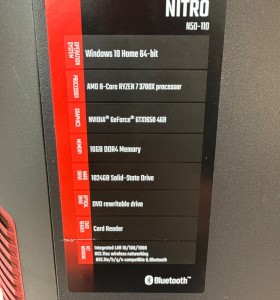 8-8-77760-1-Ordenador sobremesa PC Acer Nitro N50-110 AMD Ryzen 7 3700X 8-Core (16CPUs) 16Gb Ram Nvidia GeForc 2