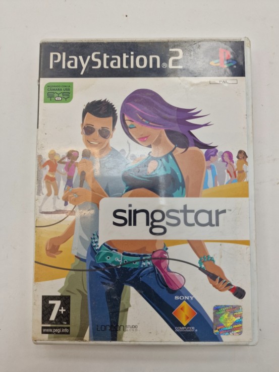 1-1-272007-1-Videojuego PS2 Singstar