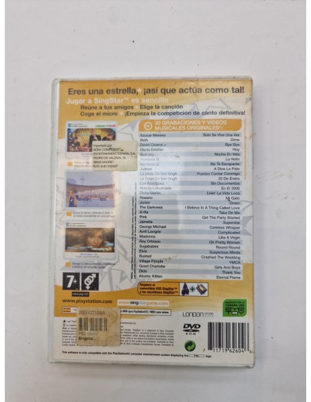 1-1-272007-2-Videojuego PS2 Singstar