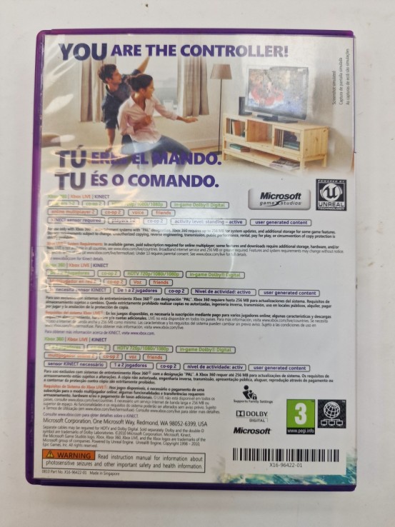 1-1-272000-2-Videojuego Xbox 360 Kinect Adventures 