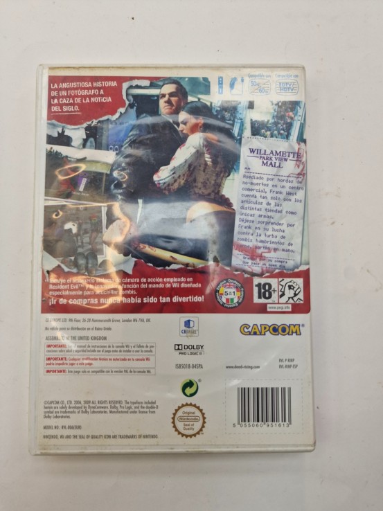 1-1-271995-2-Videojuego Wii Dead Rising 