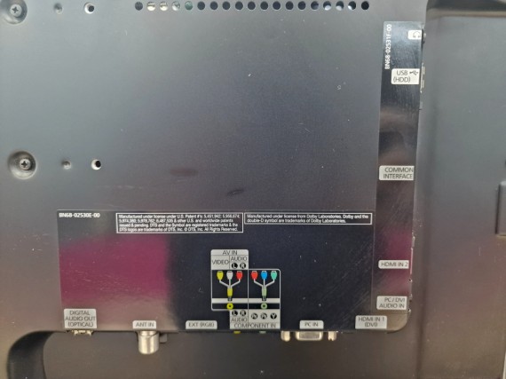 1-1-272020-3-Televisor LED Samsung Ue22c4000pw Tdt Negra