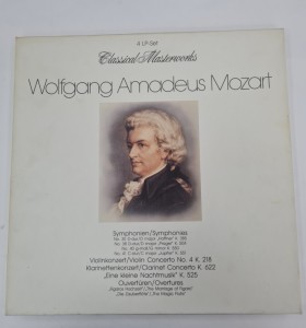 1-1-272057-1-CD 4 Lp Set Wolfgang Amadeus Mozart