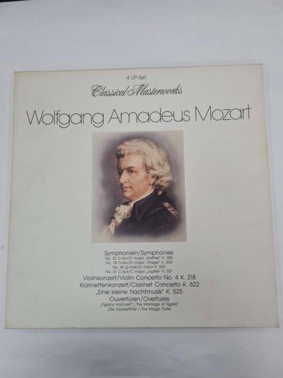 1-1-272057-1-CD 4 Lp Set Wolfgang Amadeus Mozart