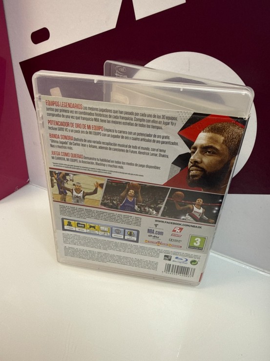 9-9-77231-3-Videojuego PS3 nba 2k18