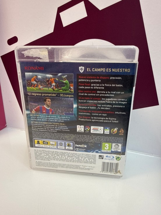 9-9-77301-3-Videojuego PS3 pes 2015