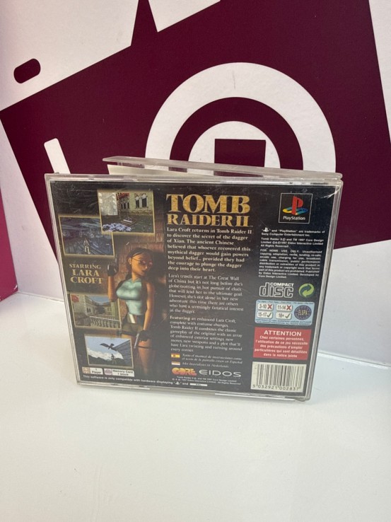 9-9-77228-3-Videojuego PS1 tom raider II
