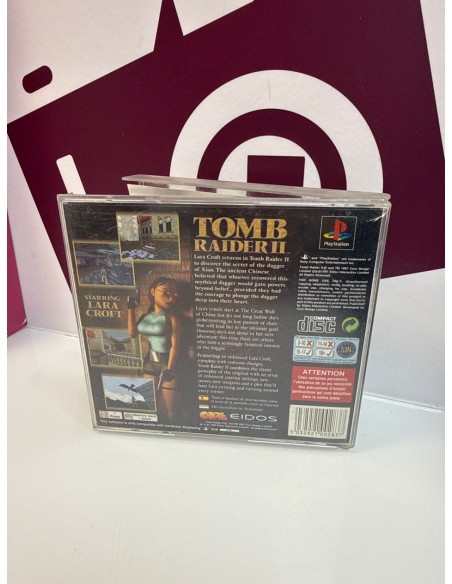 9-9-77228-3-Videojuego PS1 tom raider II