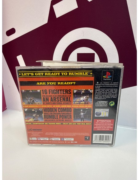 9-9-77226-3-Videojuego PS1 ready 2 rumble boxing 
