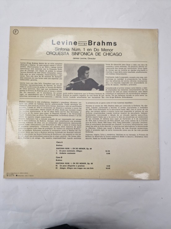 1-1-272053-2-Vinilo levine dirige brahms
