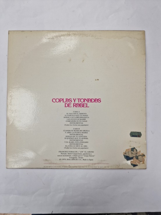 1-1-272044-2-Vinilo coplas y tonadas de rabel