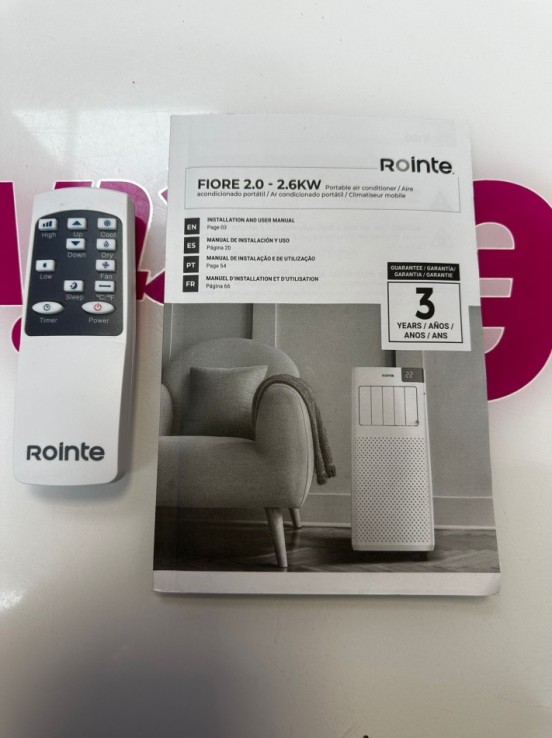 9-9-77101-7-Aire Acondicionado rointe fiore PFN070 7000btu (solo frio)