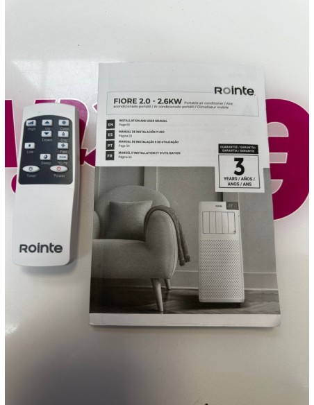 9-9-77101-7-Aire Acondicionado rointe fiore PFN070 7000btu (solo frio)