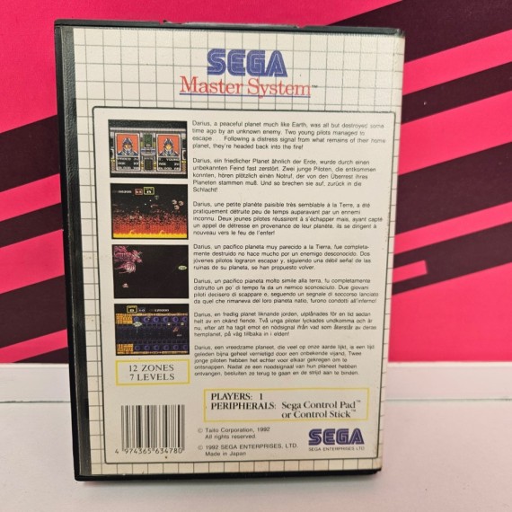 8-8-77728-3-Videojuego Saturn SAGAIA SEGA Master System