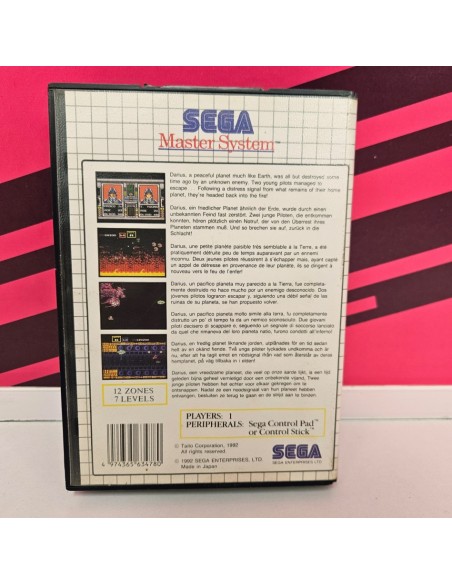 8-8-77728-3-Videojuego Saturn SAGAIA SEGA Master System