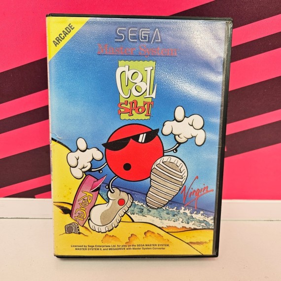 8-8-77727-2-Videojuego Saturn CoolSpot SEGA Master System