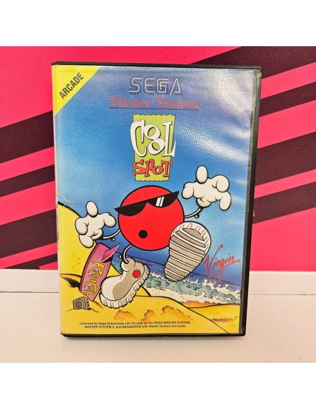 8-8-77727-2-Videojuego Saturn CoolSpot SEGA Master System