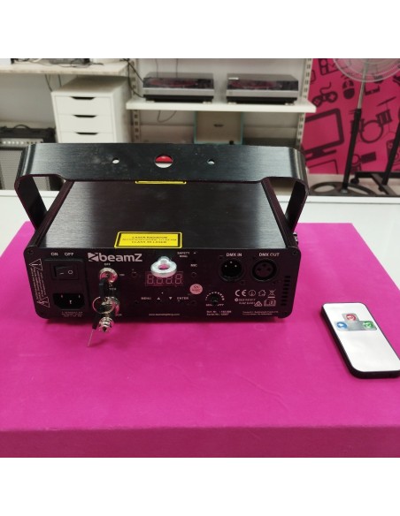 6-6-164171-2-Equipamiento DJ Beam Z 150mW Blue Beam