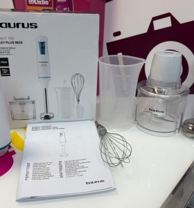 9-9-76395-1-Batidora Brazo Taurus Robot 750 Easy Plus Inox  2