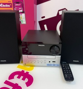 9-9-77333-1-Mini Cadena HiFi Philips Micro Music System Tam3205 12 20w 