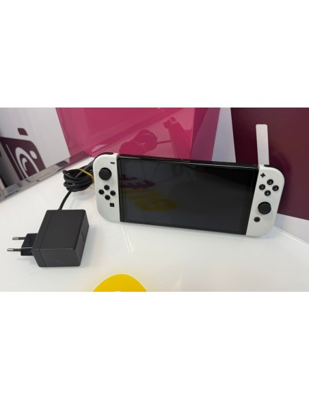 9-9-76409-2-Consola Nintendo Switch Oled Blanca heg-001