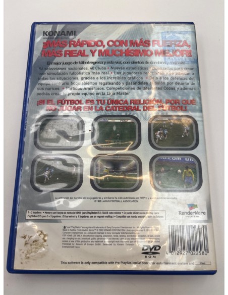 1-1-272182-4-Videojuego PS2 Pro Evolution Soccer 2 