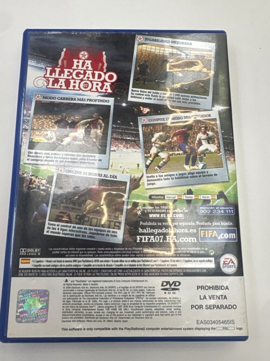 1-1-272178-4-Videojuego PS2 Fifa 07