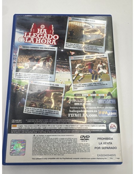 1-1-272178-4-Videojuego PS2 Fifa 07