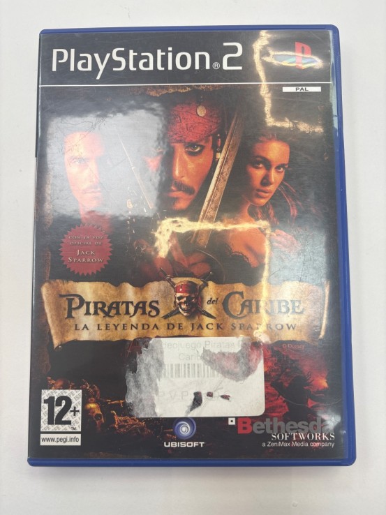1-1-272171-1-Videojuego PS2 Piratas del caribe la leyenda de jack sparrow 