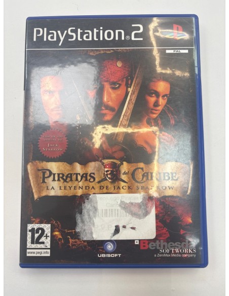 1-1-272171-1-Videojuego PS2 Piratas del caribe la leyenda de jack sparrow 