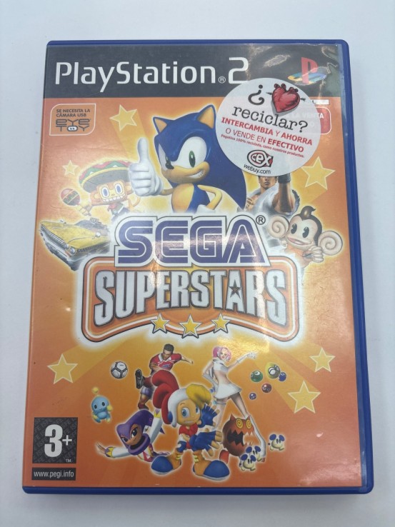 1-1-272170-1-Videojuego PS2 Sonic Sega Superstars 