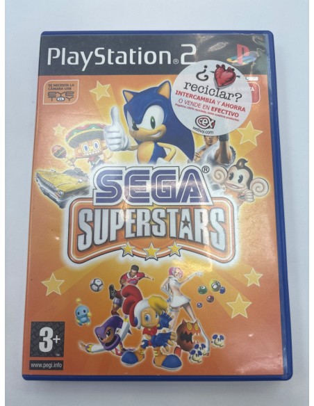 1-1-272170-1-Videojuego PS2 Sonic Sega Superstars 