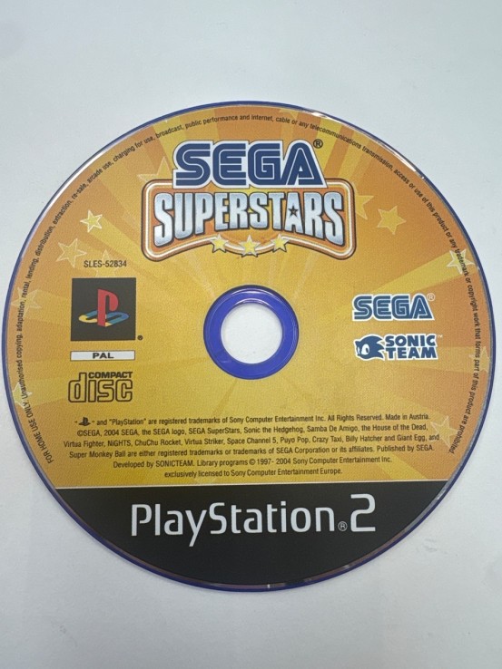 1-1-272170-4-Videojuego PS2 Sonic Sega Superstars 