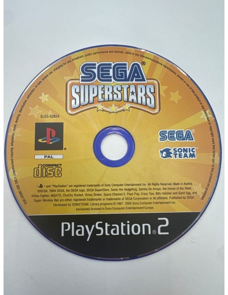 1-1-272170-4-Videojuego PS2 Sonic Sega Superstars 
