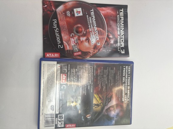 1-1-272169-3-Videojuego PS2 Terminator 3 Le Macchine Ribeli