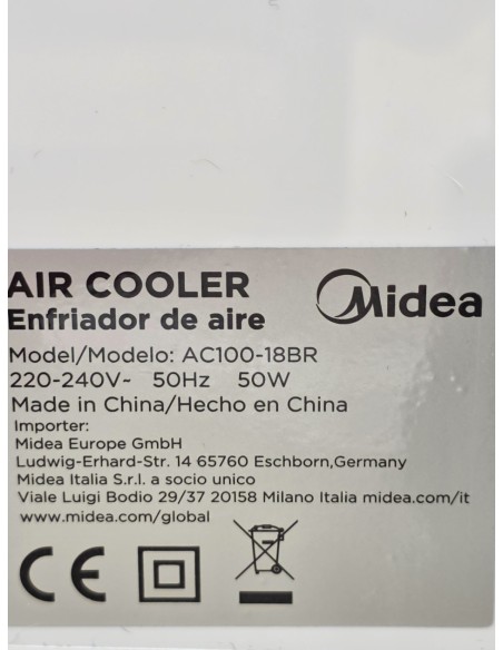 1-1-270583-3-Climatizador Evaporativo Midea 6000 Series (Sin Uso)