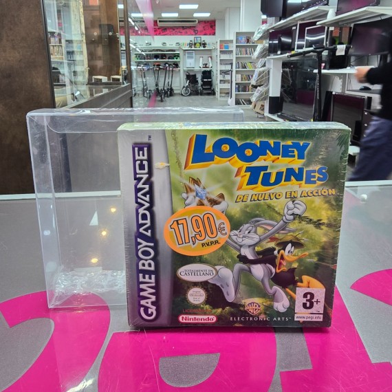 7-7-86905-1-Videojuego Looney Tunes De nuevo en accion GameBoy Advance (precintado) 